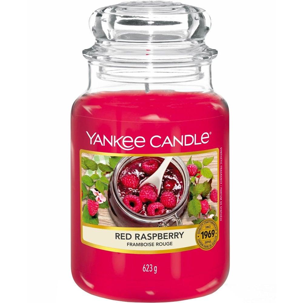 Yankee Candle 623g - Red Raspberry - Housewarmer Duftkerze großes Glas